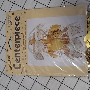 Wedding Centerpiece Bridal Shower Wedding Decoration, 14" Hearts and Foil 1of4